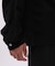 《TFQP by HANDROOM》OPEN COLLAR LONGSLEEVE WORK SHIRT FLAT BLACK ／ 長袖シャツ
