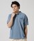 FADE WASH LAST CRUISE EMB POLO SHIRT ／ フェイドウォッシ ラストクルーズ 刺繍 ポロシャツ