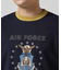 MIL. ACADEMY T-SHIRT "AF.JR" ／ ミリタリーアカデミー 半袖Tシャツ ／ AVIREX ／ アヴィレックス