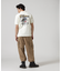 《直営店限定》FADE WASH EMB POLO "BUMBLE BEE" ／ フェイドウォッシュ 刺繍ポロ ／ AVIREX