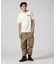 《直営店限定》FADE WASH EMB POLO "BUMBLE BEE" ／ フェイドウォッシュ 刺繍ポロ ／ AVIREX