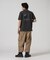 《直営店限定》FADE WASH EMB POLO "BUMBLE BEE" ／ フェイドウォッシュ 刺繍ポロ ／ AVIREX