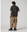 《直営店限定》FADE WASH EMB POLO "BUMBLE BEE" ／ フェイドウォッシュ 刺繍ポロ ／ AVIREX