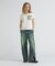 《WOMEN'S》MILITARY ORGANDY POCKET T-SHIRT／ミリタリーオーガンジーポケットTシャツ