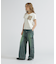 《WOMEN'S》MILITARY ORGANDY POCKET T-SHIRT／ミリタリーオーガンジーポケットTシャツ