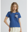 《WOMEN'S》MILITARY ORGANDY POCKET T-SHIRT／ミリタリーオーガンジーポケットTシャツ
