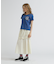 《WOMEN'S》MILITARY ORGANDY POCKET T-SHIRT／ミリタリーオーガンジーポケットTシャツ