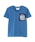 《WOMEN'S》MILITARY ORGANDY POCKET T-SHIRT／ミリタリーオーガンジーポケットTシャツ