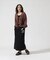 《WEB&DEPOT限定》JERSEY SKIRT PATCHED／ジャージ スカート パッチ