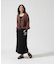 《WEB&DEPOT限定》JERSEY SKIRT PATCHED／ジャージ スカート パッチ