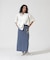 《WEB&DEPOT限定》JERSEY SKIRT PATCHED／ジャージ スカート パッチ