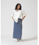 《WEB&DEPOT限定》JERSEY SKIRT PATCHED／ジャージ スカート パッチ