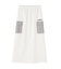 《WEB&DEPOT限定》JERSEY CARGO SKIRT／ジャージ カーゴスカート