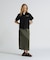 《WEB&DEPOT限定》JERSEY CARGO SKIRT／ジャージ カーゴスカート
