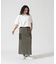 《WEB&DEPOT限定》JERSEY CARGO SKIRT／ジャージ カーゴスカート