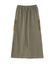 《WEB&DEPOT限定》JERSEY CARGO SKIRT／ジャージ カーゴスカート