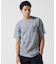 FADE WASH EMBROIDERY T-SHIRT ”U.S.AAC”