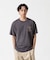 FADE WASH EMBROIDERY T-SHIRT ”U.S.AAC”