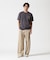 FADE WASH EMBROIDERY T-SHIRT ”U.S.AAC”