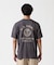 FADE WASH EMBROIDERY T-SHIRT ”U.S.AAC”
