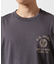FADE WASH EMBROIDERY T-SHIRT ”U.S.AAC”