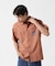 《WEB&DEPOT限定》COTTON LINEN SHIRT "BLUE ANGELS" ／ コットンリネンシャツ ブルーエンジェルス