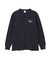 《直営店限定》HONEYCOMB WAFFLE HENRY NECK NAVAL T-SHIRT