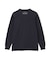 《直営店限定》HONEYCOMB WAFFLE HENRY NECK NAVAL T-SHIRT