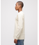 《直営店限定》HONEYCOMB WAFFLE HENRY NECK NAVAL T-SHIRT
