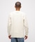 《直営店限定》HONEYCOMB WAFFLE HENRY NECK NAVAL T-SHIRT