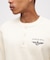 《直営店限定》HONEYCOMB WAFFLE HENRY NECK NAVAL T-SHIRT