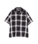 ONE POINT OMBRE CHECK SHIRT ／ 半袖 ワンポイント オンブレチェックシャツ ／ AVIREX ／ アヴィレックス