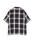 ONE POINT OMBRE CHECK SHIRT ／ 半袖 ワンポイント オンブレチェックシャツ ／ AVIREX ／ アヴィレックス