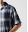 ONE POINT OMBRE CHECK SHIRT ／ 半袖 ワンポイント オンブレチェックシャツ ／ AVIREX ／ アヴィレックス