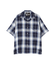 ONE POINT OMBRE CHECK SHIRT ／ 半袖 ワンポイント オンブレチェックシャツ ／ AVIREX ／ アヴィレックス