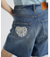 《WOMAN／直営店限定》HEART SHORT PANTS／ハートショートパンツ