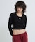 《WOMAN／直営店限定》SHORT EMBROIDERY LOGO T-SHIRT