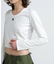 《WOMAN／直営店限定》SHORT EMBROIDERY LOGO T-SHIRT