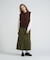 《WOMAN／直営店限定》PATTERN KINT VEST／パターンニットベスト