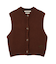《WOMAN／直営店限定》PATTERN KINT VEST／パターンニットベスト