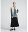 《WOMAN／直営店限定》PATTERN KINT VEST／パターンニットベスト