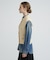 《WOMAN／直営店限定》PATTERN KINT VEST／パターンニットベスト