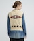 《WOMAN／直営店限定》PATTERN KINT VEST／パターンニットベスト