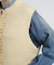 《WOMAN／直営店限定》PATTERN KINT VEST／パターンニットベスト
