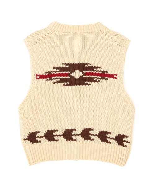 新品・タグ付き♡L´Appartement Knit Vest Maison Margiela Layered knit vest - Grey | SI1TH0001S18064860F