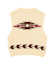 《WOMAN／直営店限定》PATTERN KINT VEST／パターンニットベスト