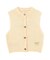《WOMAN／直営店限定》PATTERN KINT VEST／パターンニットベスト