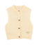 《WOMAN／直営店限定》PATTERN KINT VEST／パターンニットベスト