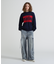 《直営店限定》LOGO SHAGGY TOPS／ロゴシャギートップス