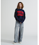 《直営店限定》LOGO SHAGGY TOPS／ロゴシャギートップス